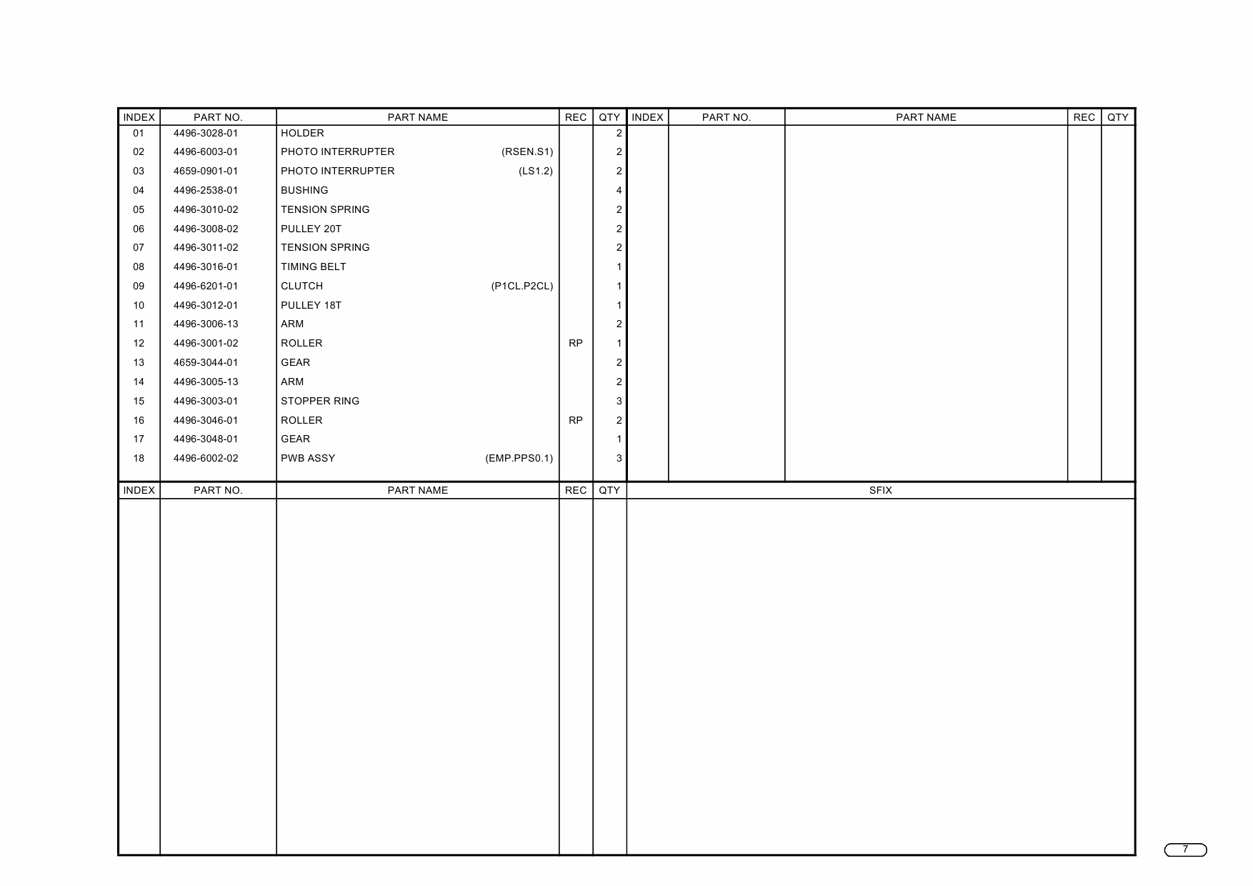 Konica-Minolta Options PF-117 Parts Manual-2